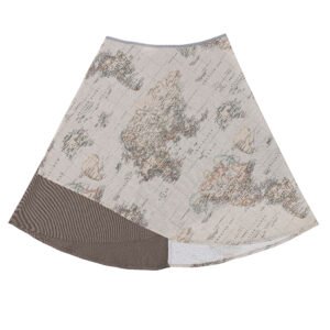 map travel: falda capa mix