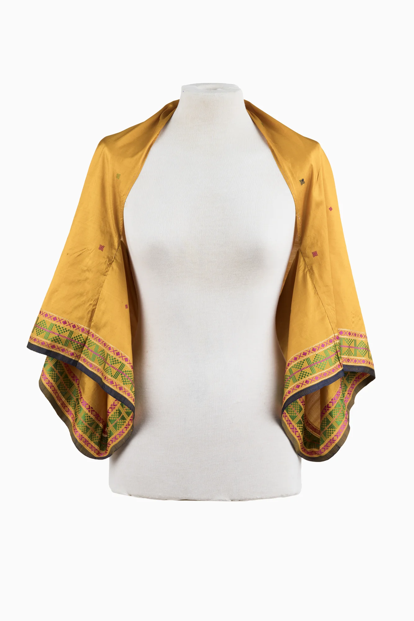 sayas prana estola dorada seda talla única unisex (3) sayas prana estola dorada seda talla única unisex (3)