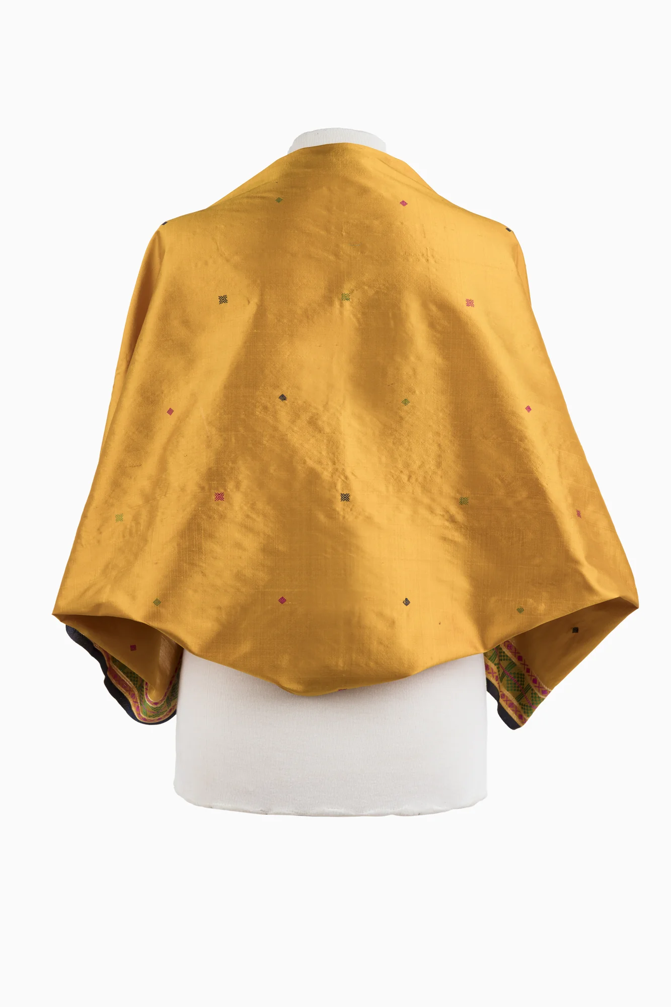 sayas prana estola dorada seda talla única unisex (4) sayas prana estola dorada seda talla única unisex (4)